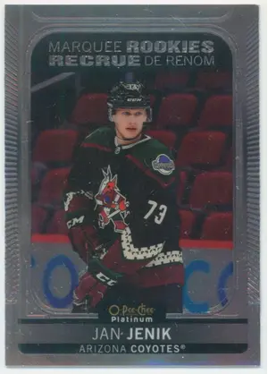 2021-22 O-PEE-CHEE PLATINUM - JAN JENIK #234 MARQUEE ROOKIES
