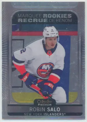 2021-22 O-PEE-CHEE PLATINUM - ROBIN SALO #294 MARQUEE ROOKIES