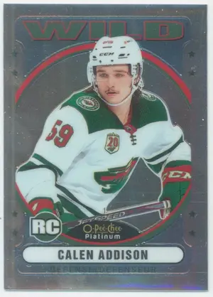 2021-22 O-PEE-CHEE PLATINUM - CALEN ADDISON #R-73 MARQUEE ROOKIES RETRO