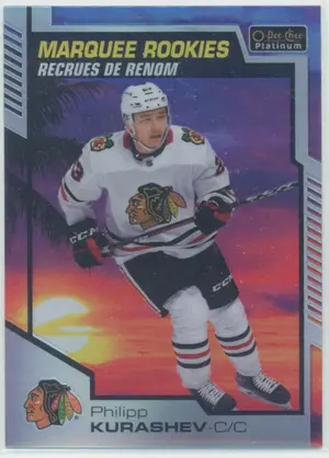 2020-21 O-PEE-CHEE PLATINUM - PHILIPP KURASHEV #164 MARQUEE ROOKIES SUNSET