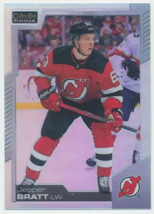 2020-21 O-PEE-CHEE PLATINUM - JESPER BRATT #67 RAINBOW