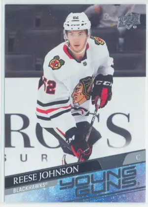 2020-21 UPPER DECK EXTENDED - REESE JOHNSON #725 YOUNG GUNS