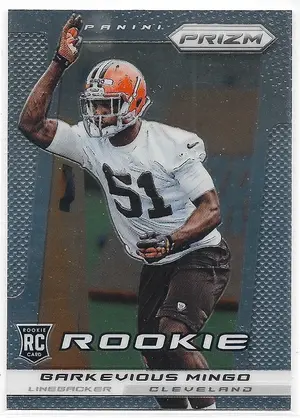 2013 Prizm #208 Barkevious Mingo RC