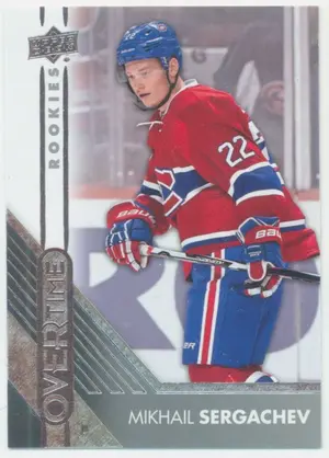 2016-17 OVERTIME - MIKHAIL SERGACHEV #176 ROOKIES