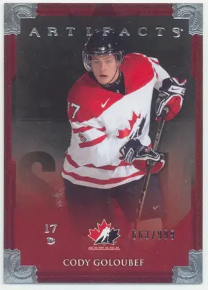 2013-14 ARTIFACTS - CODY GOLOUBEF #130 663/999