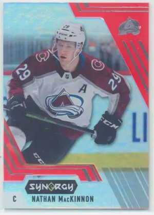 2020-21 SYNERGY - NATHAN MacKINNON #27 RED