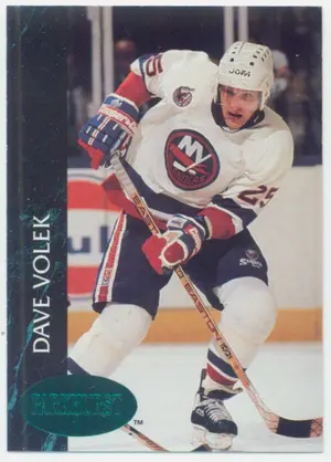 1992-93 PARKHURST - DAVE VOLEK #340 EMERALD ICE