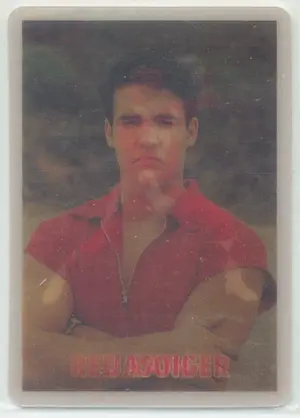 1994 Magic Motion Mighty Morphin Power Rangers Lenticular Cards - Jason/Red Ranger #RERA