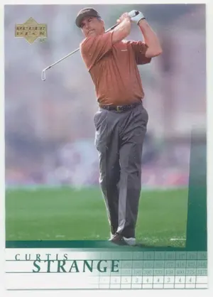 2001 Upper Deck - Curtis Strange #26