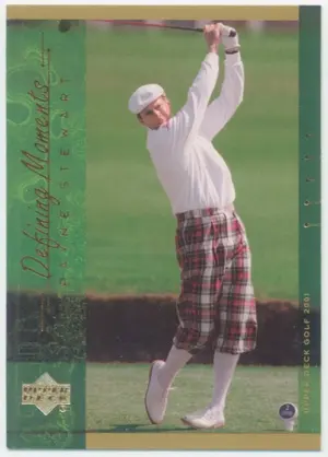 2001 Upper Deck - Payne Stewart #139 Defining Moments