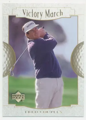 2001 Upper Deck - Fred Couples #169 Victory March