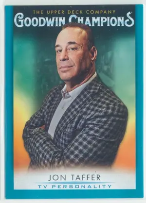 2021 Goodwin Champions - Jon Taffer #6 Turquoise Parallel
