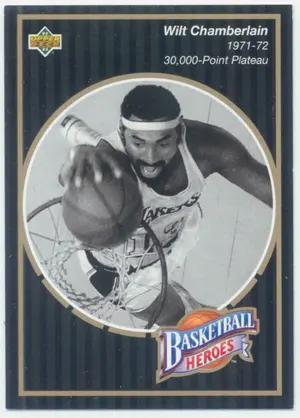 1992-93 Upper Deck - Wilt Chamberlain #16 Basketball Heroes⚠️