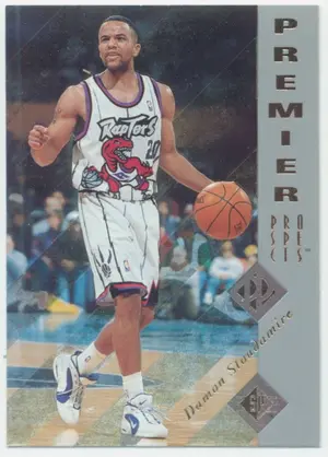 1995-96 Upper Deck SP - Damon Stoudamire #165 Premier Prospects