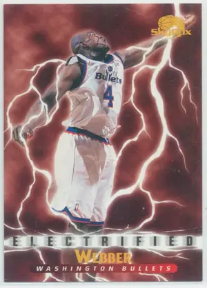 1995-96 Skybox Premium - Chris Webber #298 Electrified