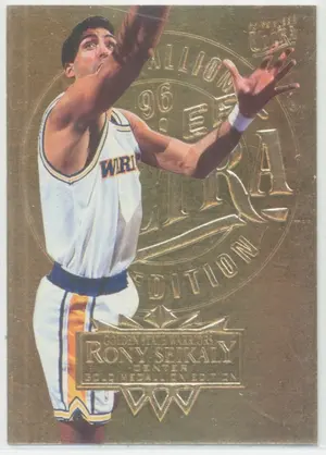 1995-96 Fleer Ultra - Rony Seikaly #63 Gold Medallion Parallel