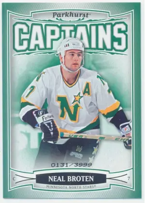 2006-07 PARKHURST - NEAL BROTEN #225 CAPTAINS 131/3999