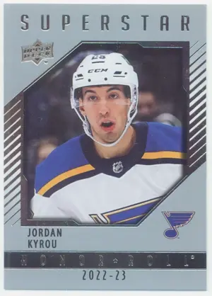 2022-23 UPPER DECK - JORDAN KYROU #HR-48 HONOR ROLL