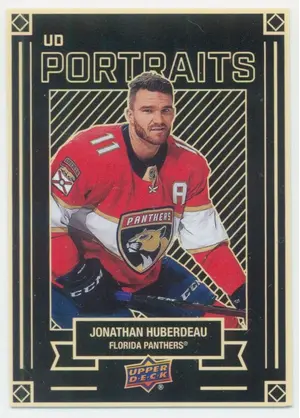 2022-23 UPPER DECK - JONATHAN HUBERDEAU #P-11 UD PORTRAITS