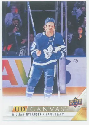 2022-23 UPPER DECK - WILLIAM NYLANDER #C77 UD CANVAS