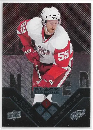 2008-09 Black Diamond Ruby #27 Niklas Kronwall (Single Diamond) (009/100)