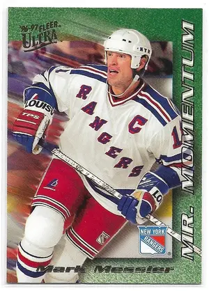 1996-97 Ultra Mr. Momentum #8 Mark Messier