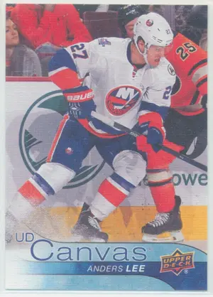 2016-07 UPPER DECK - ANDERS LEE #C55 UD CANVAS