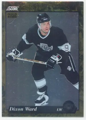1993-94 SCORE (CDN) - DIXON WARD #654 GOLD RUSH