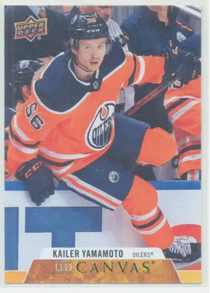 2020-21 UPPER DECK - KAILER YAMAMOTO #C33 UD CANVAS