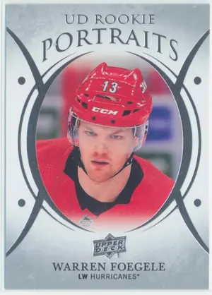 2018-19 UPPER DECK - WARREN FOEGELE #P-56 UD PORTRAITS