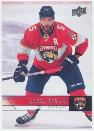 2021-22 UPPER DECK EXTENDED - AARON EKBLAD #T-31 2006-07 UPPER DECK RETRO