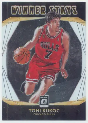 2020-21 Panini Donruss Optic - Toni Kukoc #9 Winner Stays