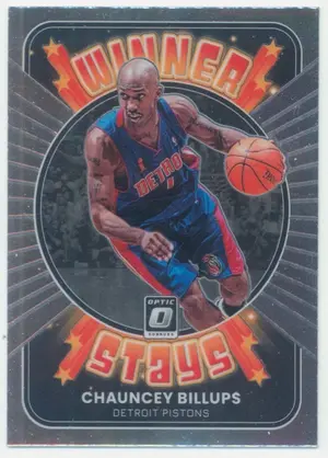2021-22 Panini Donruss Optic - Chauncey Billups #8 Winner Stays