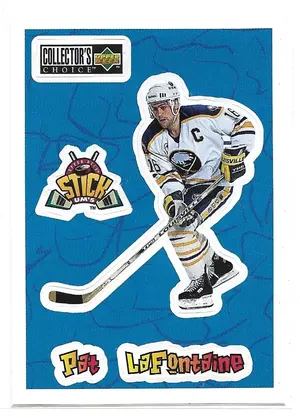 1996-97 Collector's Choice Stick Ums #S21 Pat LaFontaine