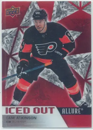 2021-22 ALLURE - CAM ATKINSON #IO-8 ICED OUT