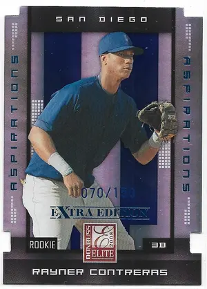 2008 Donruss Elite Extra Edition Aspirations #155 Rayner Contreras (070/150)