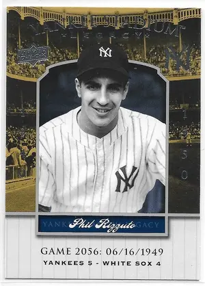 2008 Yankee Stadium Legacy Collection #2056 Phil Rizzuto