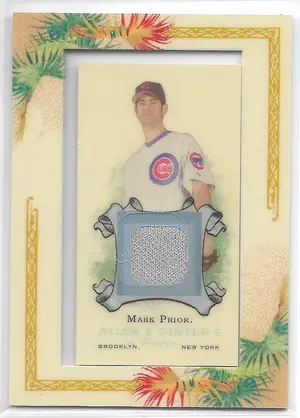 2006 Allen & Ginter Relics #AGR-MP Mark Prior