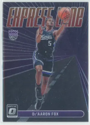 2023-24 Panini Donruss Optic - De'Aaron Fox #16 Express Lane