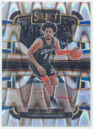 2023-24 Panini Select - Cade Cunningham #26 Concourse Tectonic Prizm Parallel