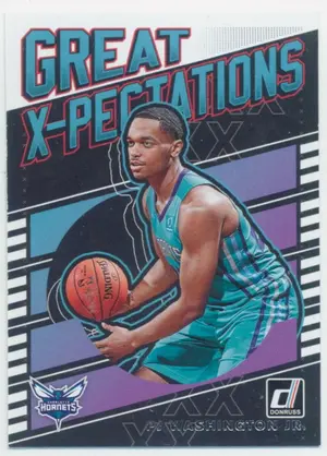2019-20 Panini Donruss - PJ Washington Jr. #15 Great X-Pectations