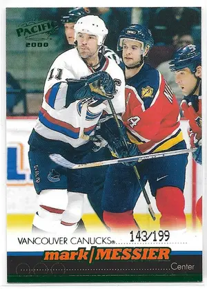 1999-00 Pacific Emerald Green #426 Mark Messier (143/199)