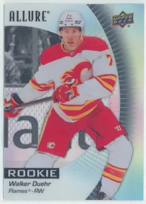 2023-24 ALLURE - WALKER DUEHR #118 ROOKIE BLACK RAINBOW