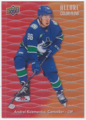 2023-24 ALLURE - ANDREI KUZMENKO #CF-8 COLOR FLOW RED/ORANGE