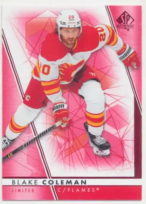 2022-23 SP AUTHENTIC - BLAKE COLEMAN #68 LIMITED RED