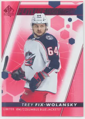 2022-23 SP AUTHENTIC - TREY FIX-WOLANSKY #116 FUTURE WATCH LIMITED RED