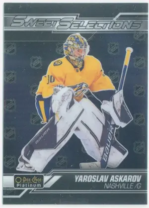 2023-24 O-PEE-CHEE PLATINUM - YAROSLAV ASKAROV #SS-15 SWEET SELECTIONS