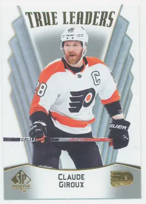 2021-22 SP AUTHENTIC - CLAUDE GIROUX #TL-15 TRUE LEADERS
