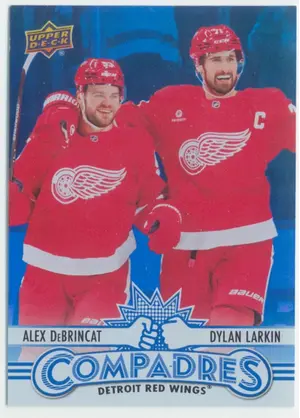 2025-26 UPPER DECK - ALEX DeBRINCAT/DYLAN LARKIN #CM-1 COMPADRES
