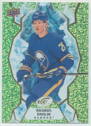 2021-22 UPPER DECK ICE - RASMUS DAHLIN #31 GREEN